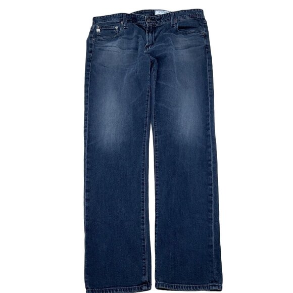 AG Adriano Goldschmied Jeans Men 38Rx34L Blue Tellis Modern Slim Cotton‎ Stretch - Picture 1 of 14